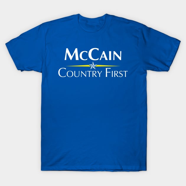 McCain Country First T-Shirt by skittlemypony